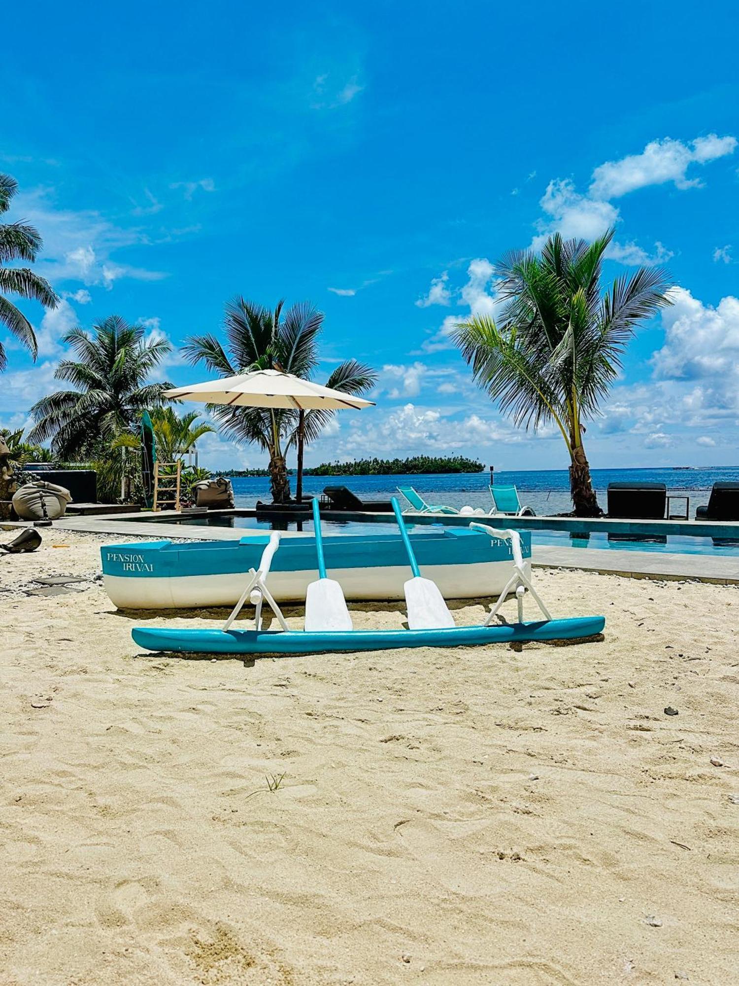 Pension Irivai Appartement Puatou 1 Chambre Bord De Mer Uturoa Esterno foto
